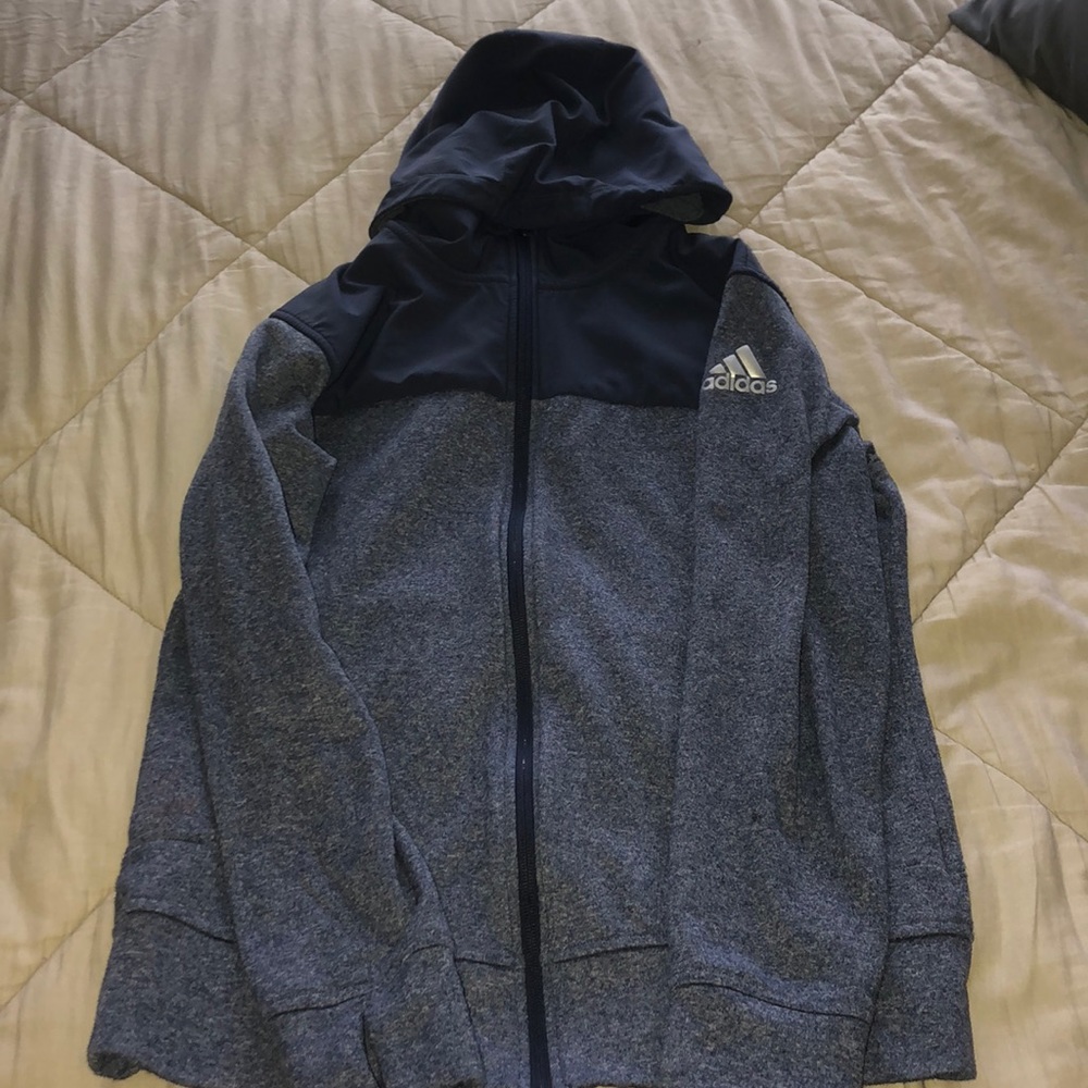 Adidas Climawarm purple zip up